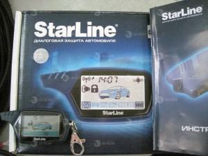 установка автосигнализации starline
